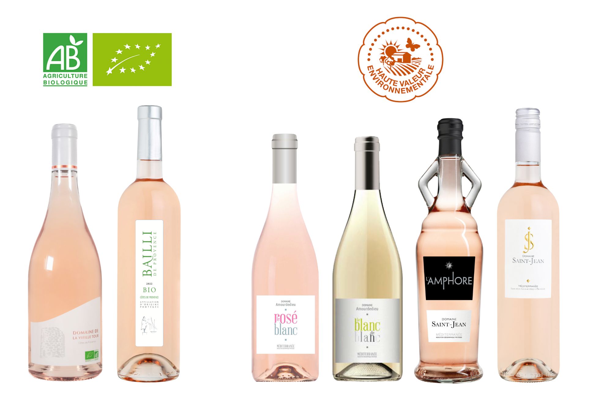 Nos vins bio & HVE